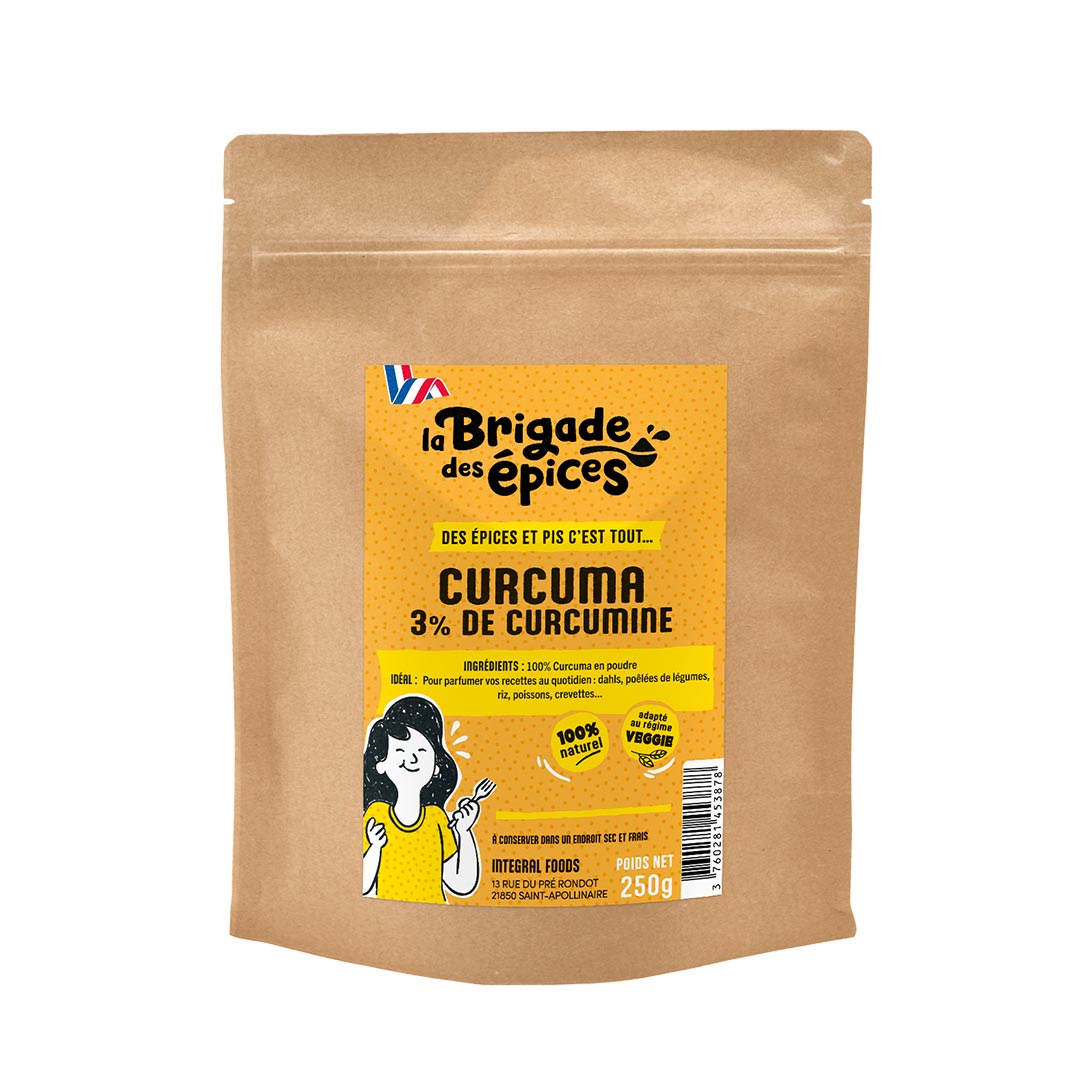 Curcuma - 3% de curcumine