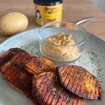 patates-accordeon-et-mayonnaise-piment-chipotlé