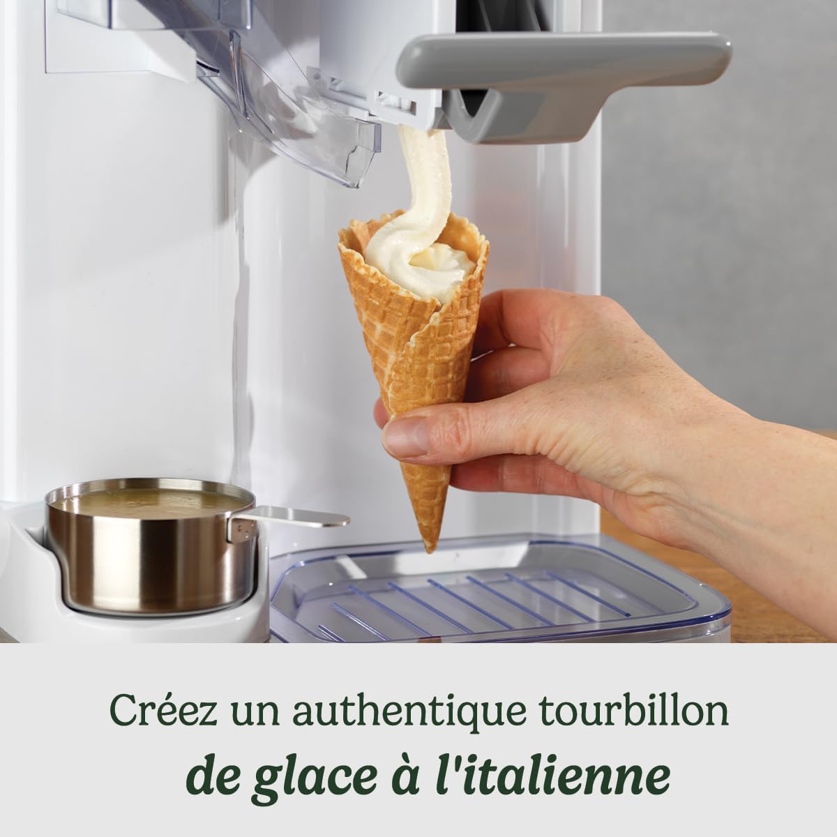 Poignée De Remplacement Pour Machine à Glace SOLUSTRE - Accessoire De Précision Pour Sorbetière, Facile à Installer, Design Compact