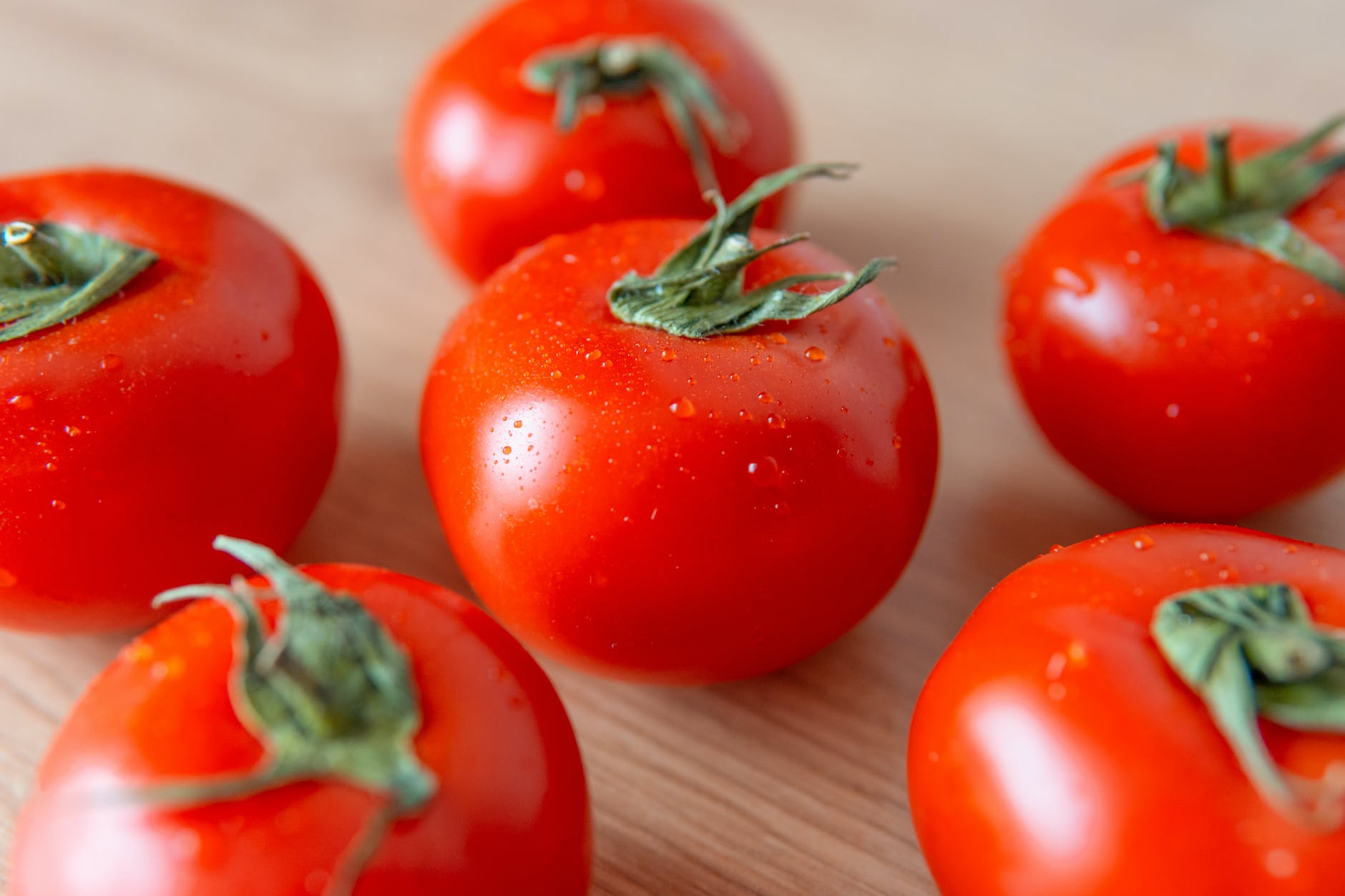 Photo En Gros Plan De Tomates