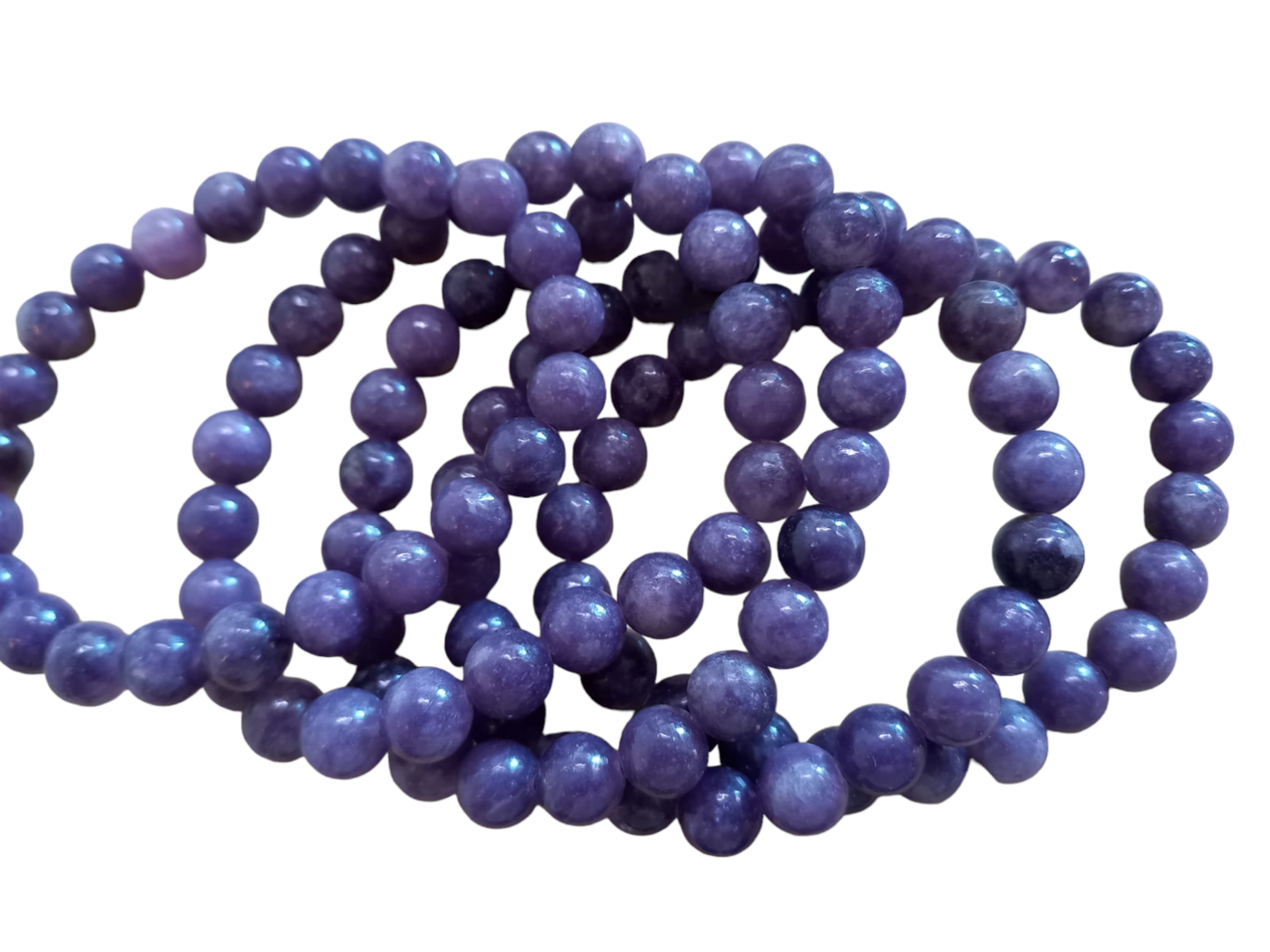 Bracelet Lépidolite Soulage maux de tête, épilepsie, ménopause et