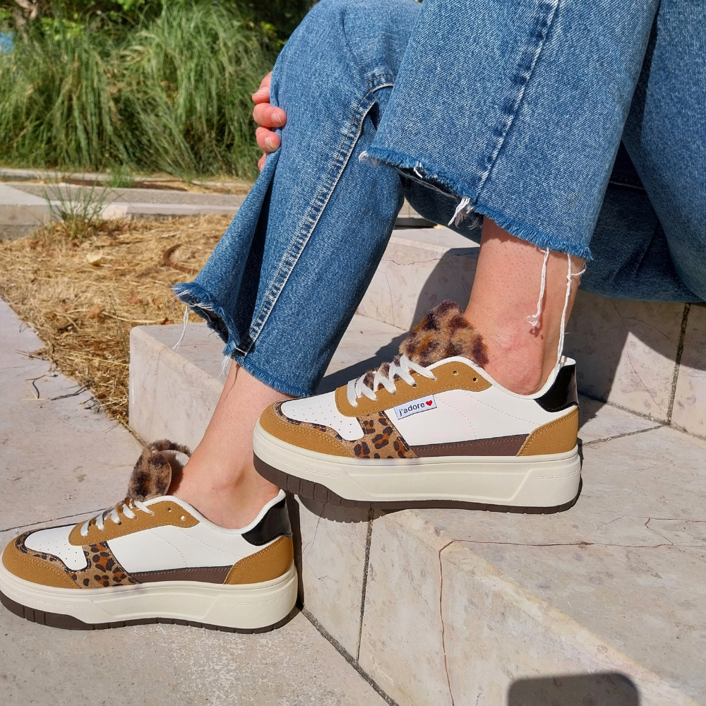 Baskets a lacets compensées - CLEMENCE- Leopard.png2