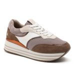 Baskets compensées CHARLOTTE Taupes-ByMJBoutique (1)