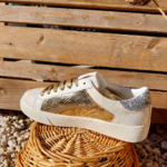 Baskets à lacets VANESSA Dorées- ByMJBoutique (3)