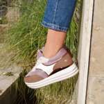 Baskets compensées CHARLOTTE Taupes-ByMJBoutique (6)