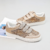 Baskets en tweed a scratch JADE Dorées- ByMJBoutique