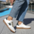 Baskets a lacets FAUSTINE kaki- By MJBoutique