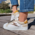 Baskets éclair à lacets ANGELE beige2 -By MJBoutique