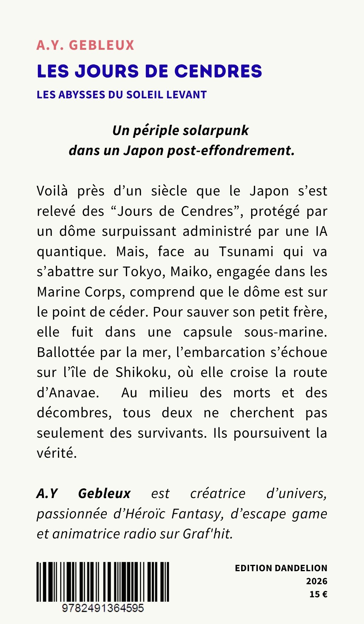 Couv roman Dandelion(2)