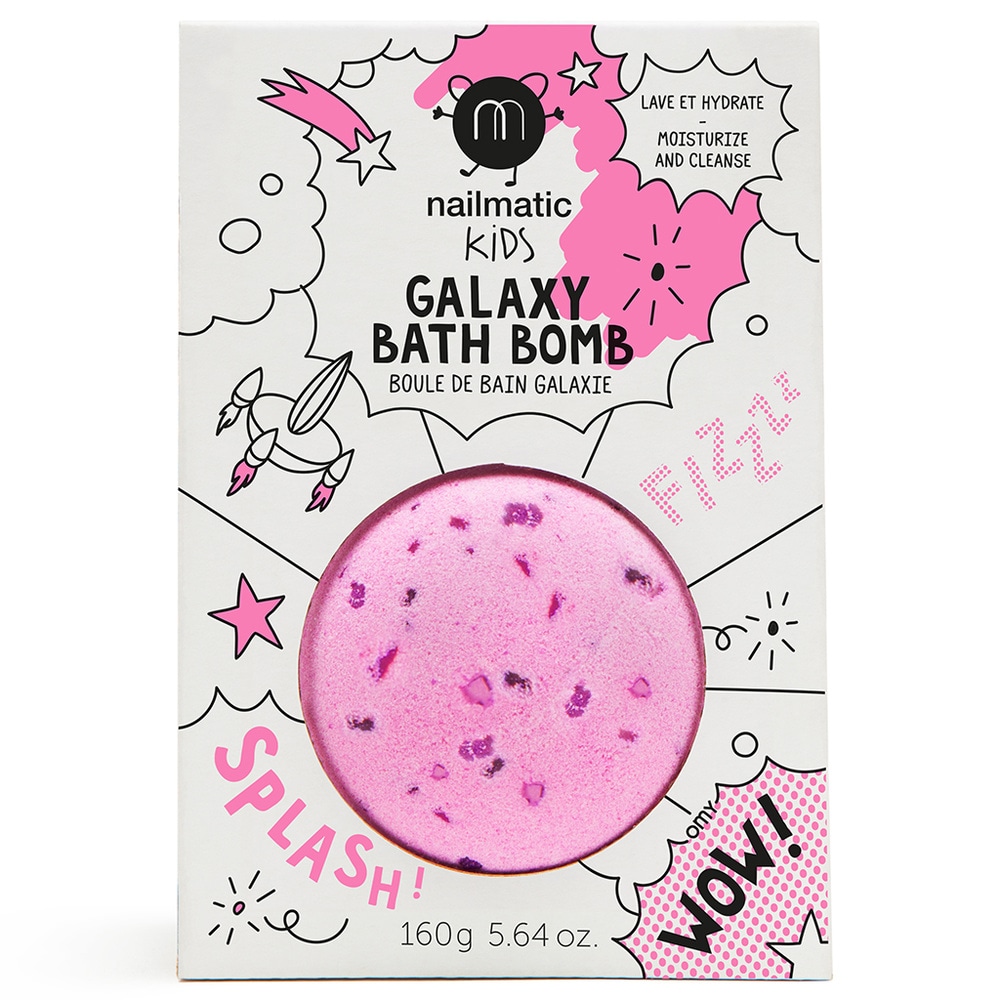 Bombe de bain galaxie rose