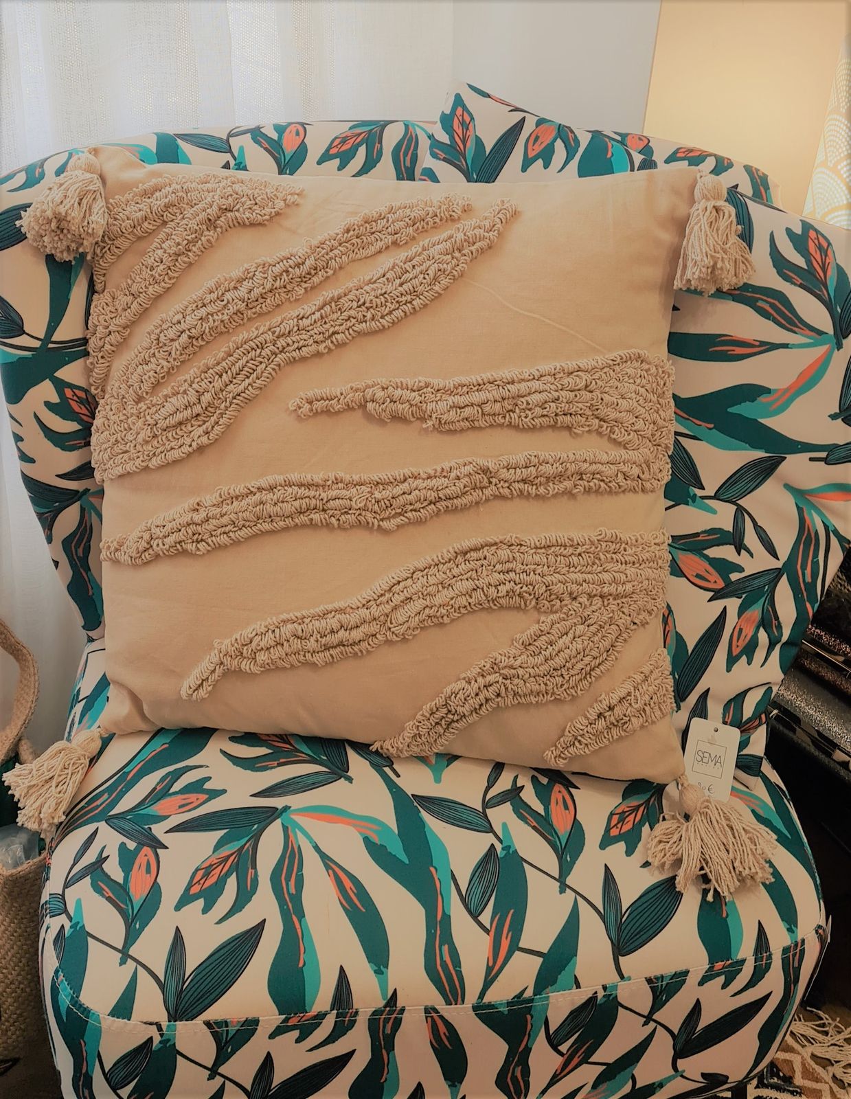 Coussin beige SEMA-4_BD