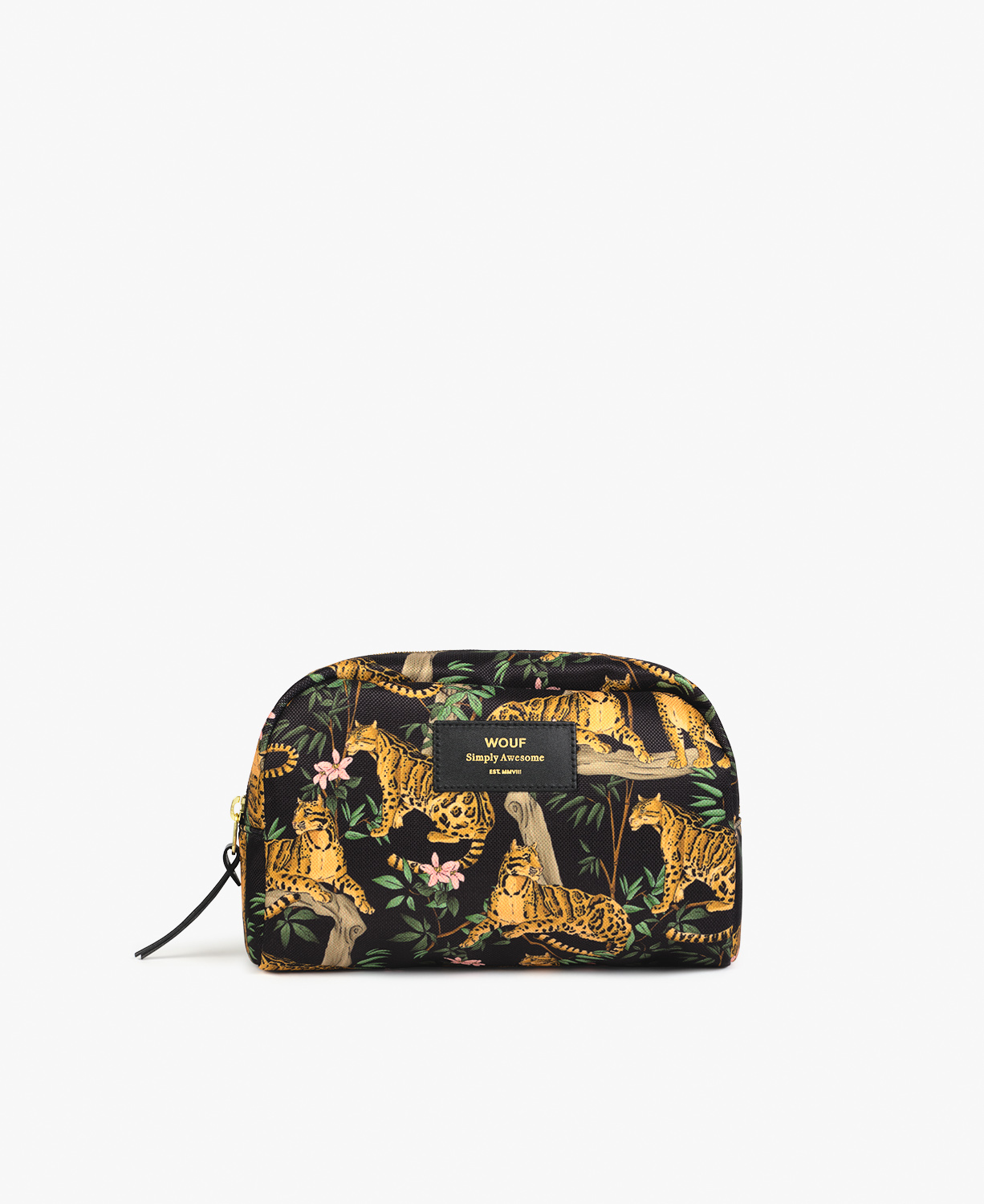 Black-Lazy-Jungle-Makeup-Bag-Front