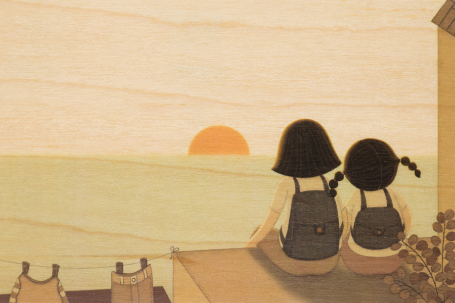 kids 2 sunset