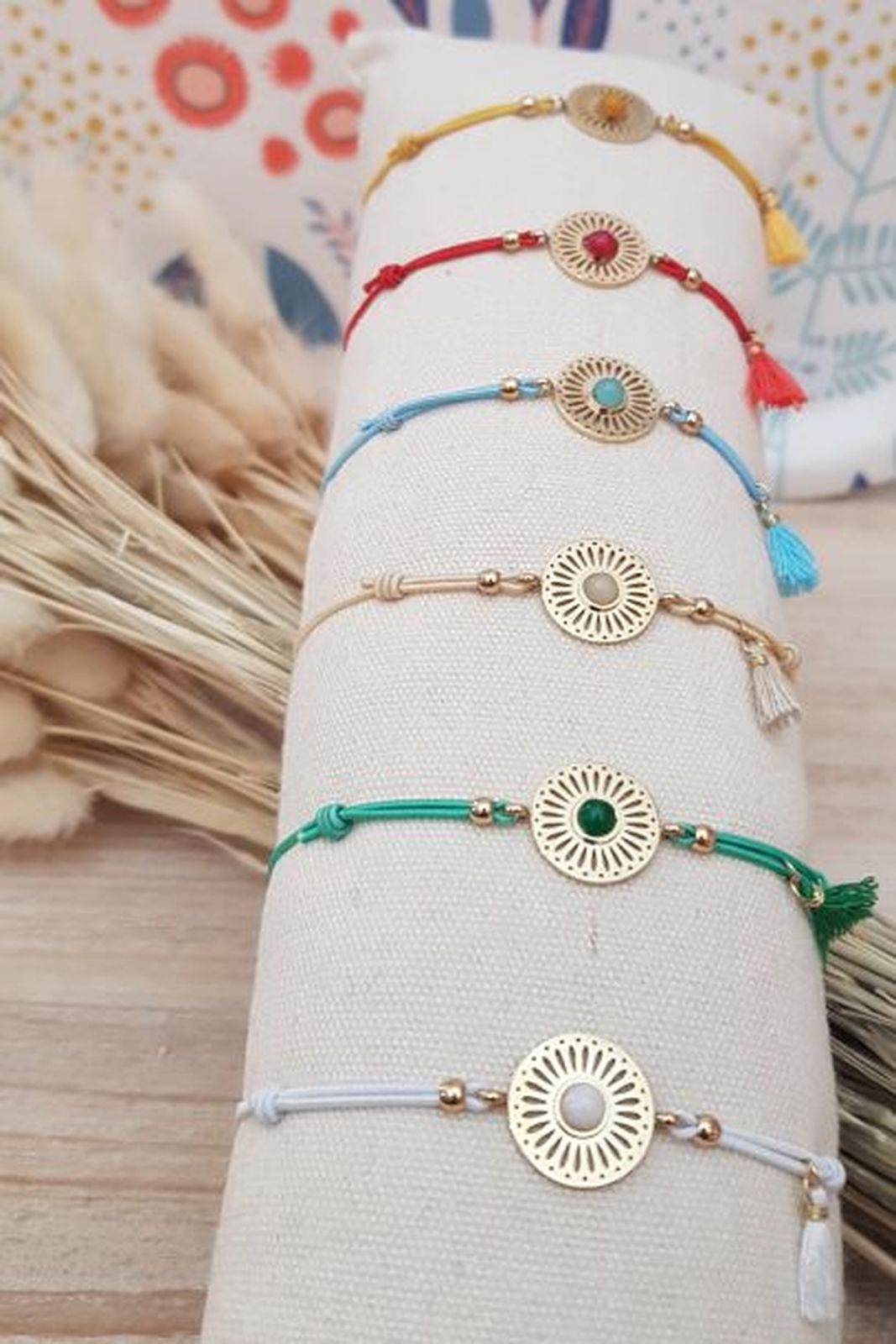 Bracelet fil medaille pierre 10 (1)_BD