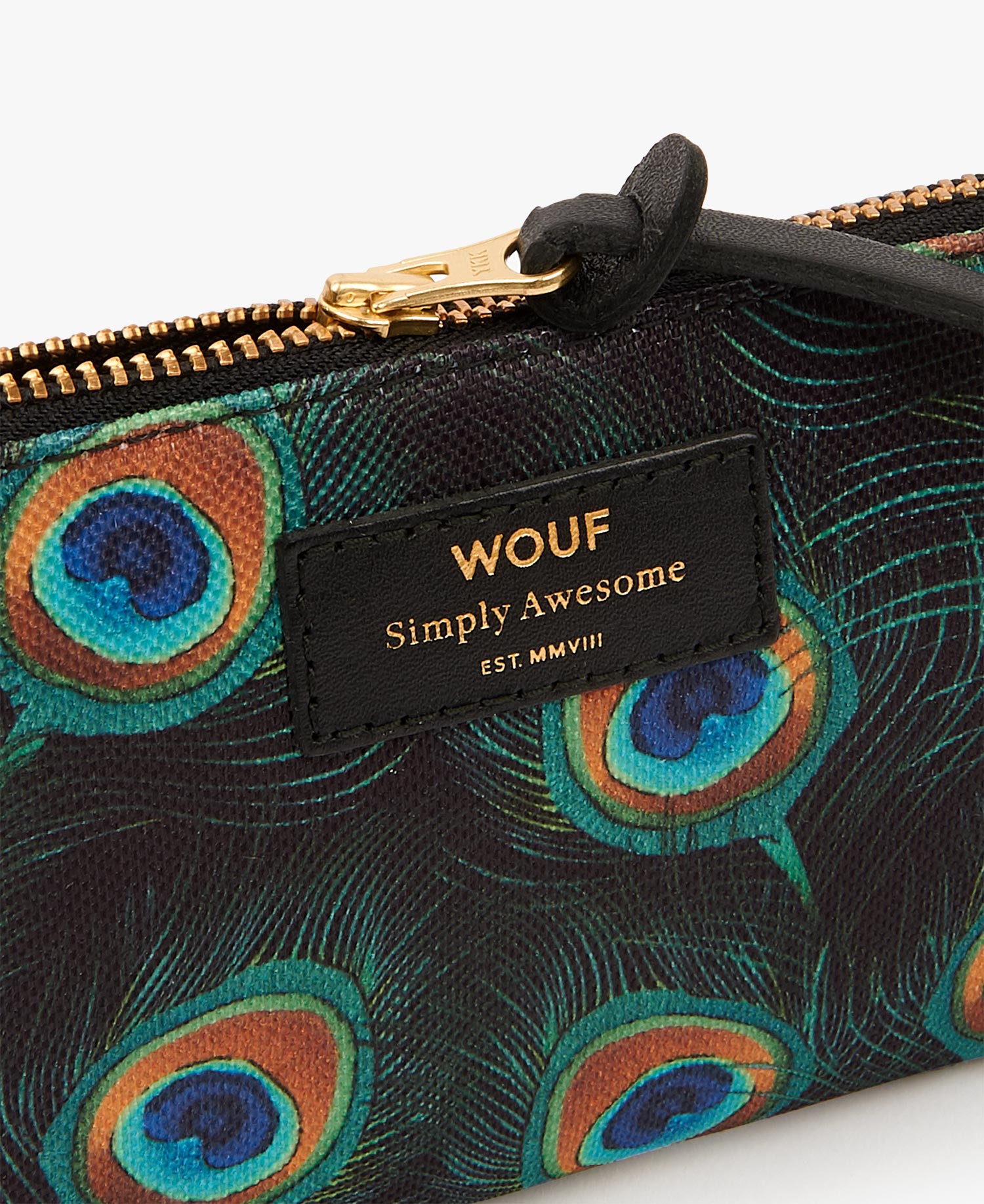 Peacock-Small-Pouch-Bag-Label