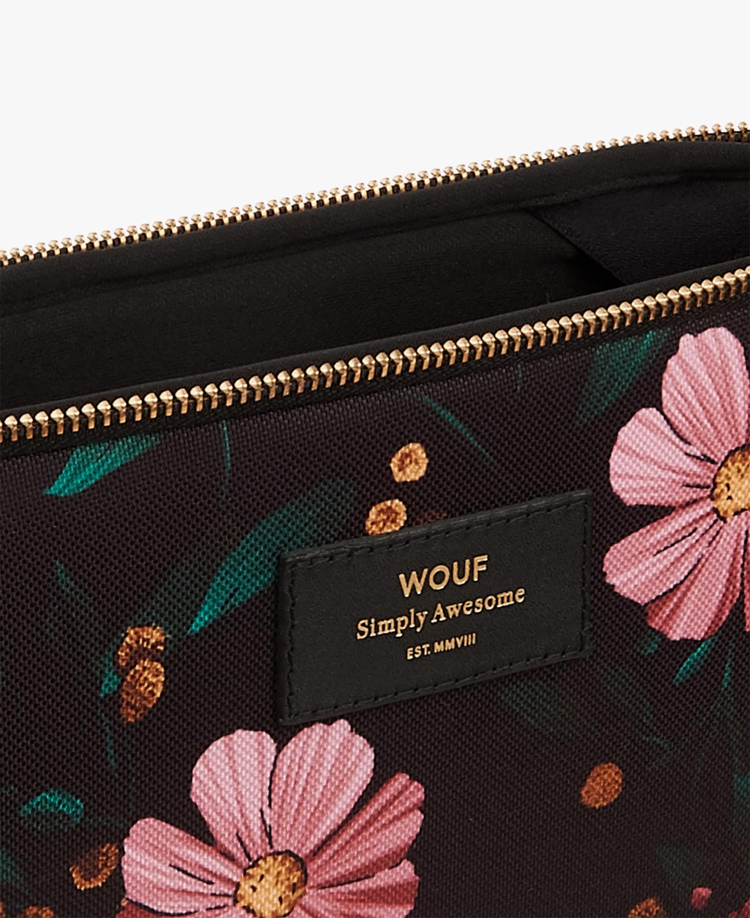 Black-Flowers-Laptop-Sleeve-Display
