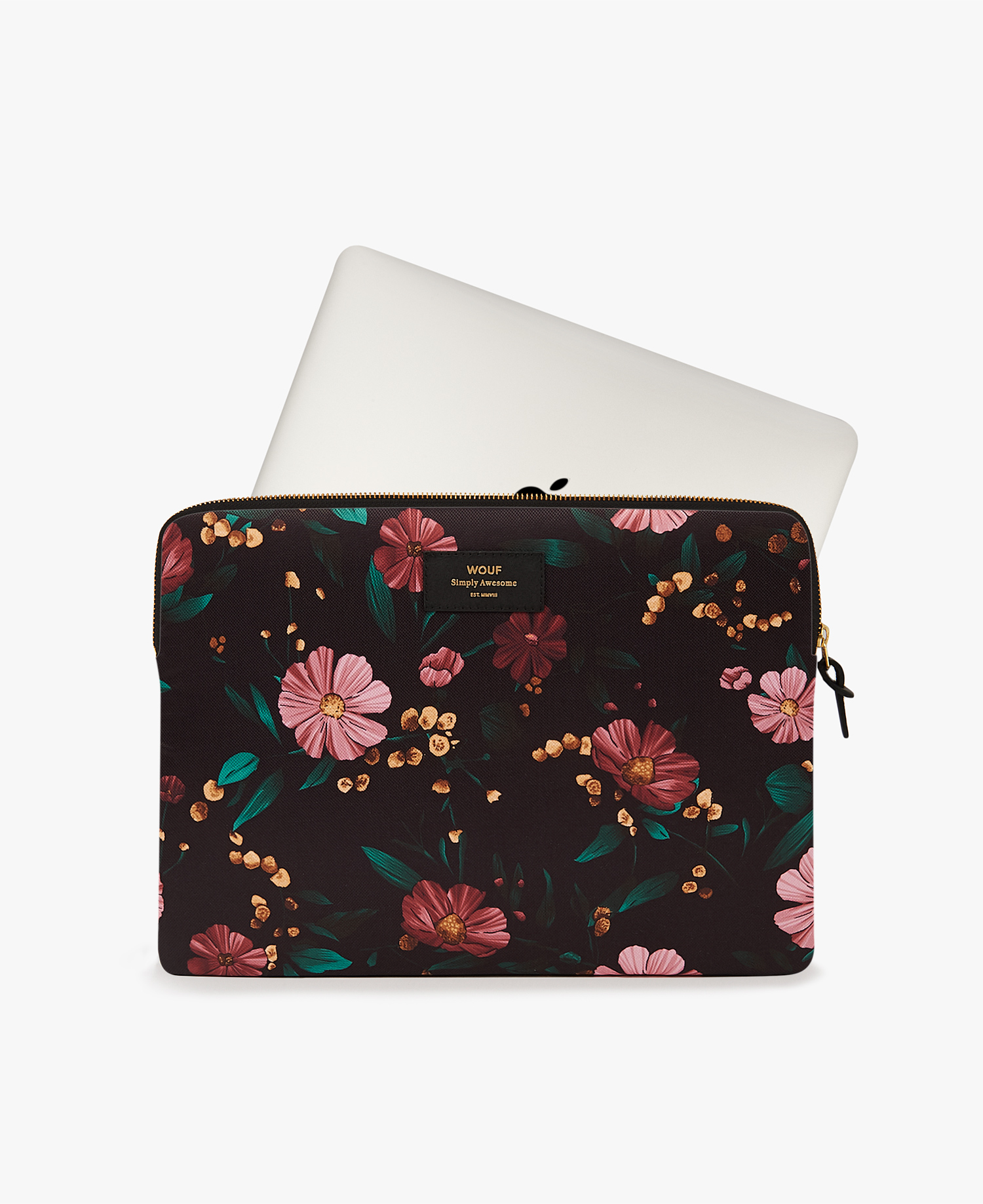 Black-Flowers-Laptop-Sleeve-Usage