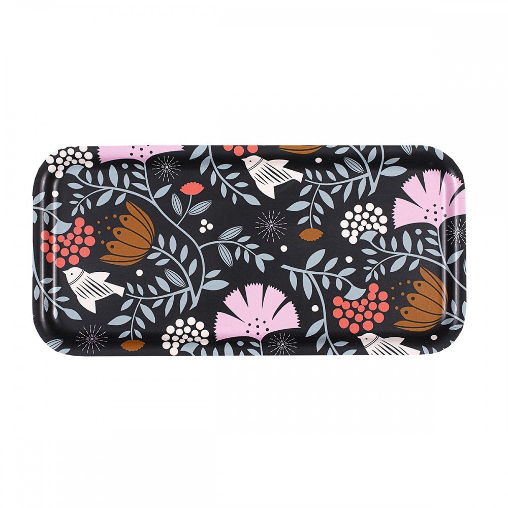 plateau-rectangulaire-en-bouleau-motif-indian-bird-nuit-28x14cm