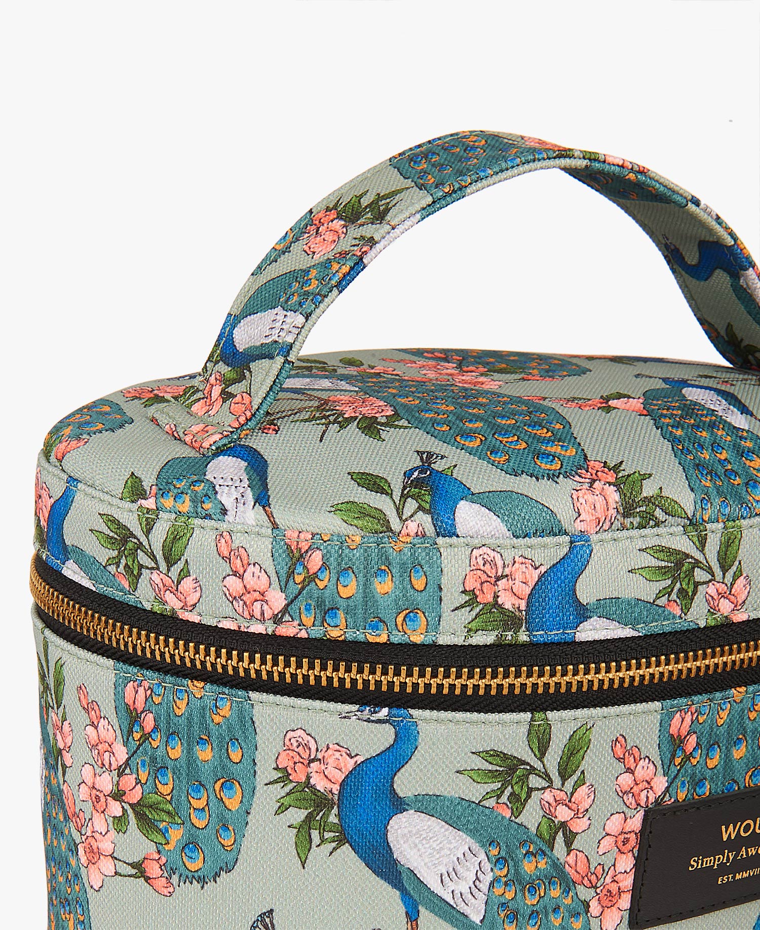 Royal-Forest-XL-Makeup-Bag-Detail