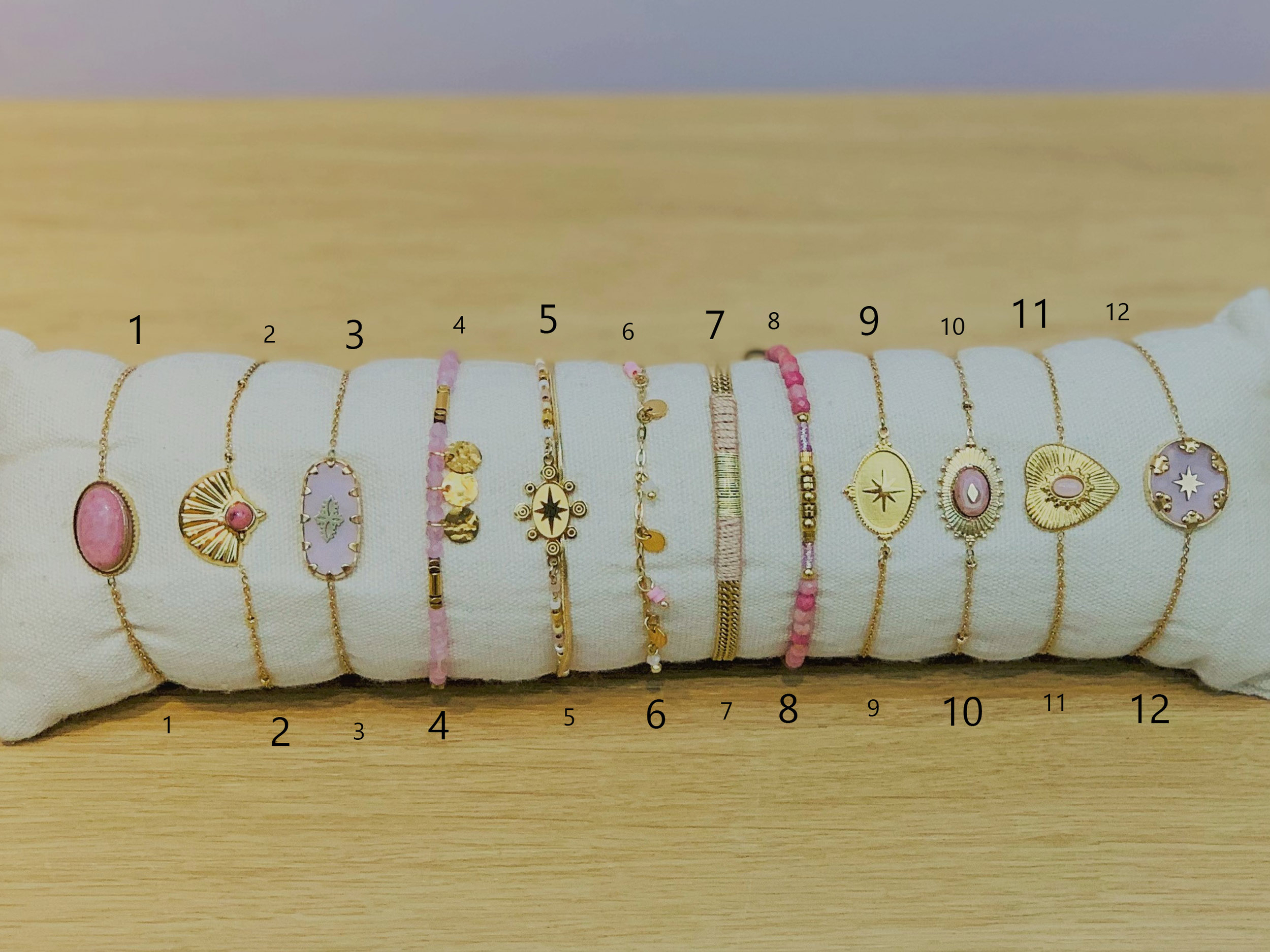 boudin rose numerote