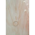 Collier acier Flora