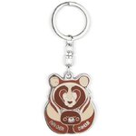 porte-cle papa ours