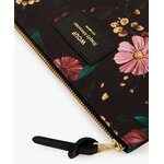 Black-Flowers-Large-Pouch-Bag-Detail