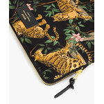 Black-Lazy-Jungle-13-Laptop-Sleeve-Detail