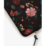 Black-Flowers-Laptop-Sleeve-Detail