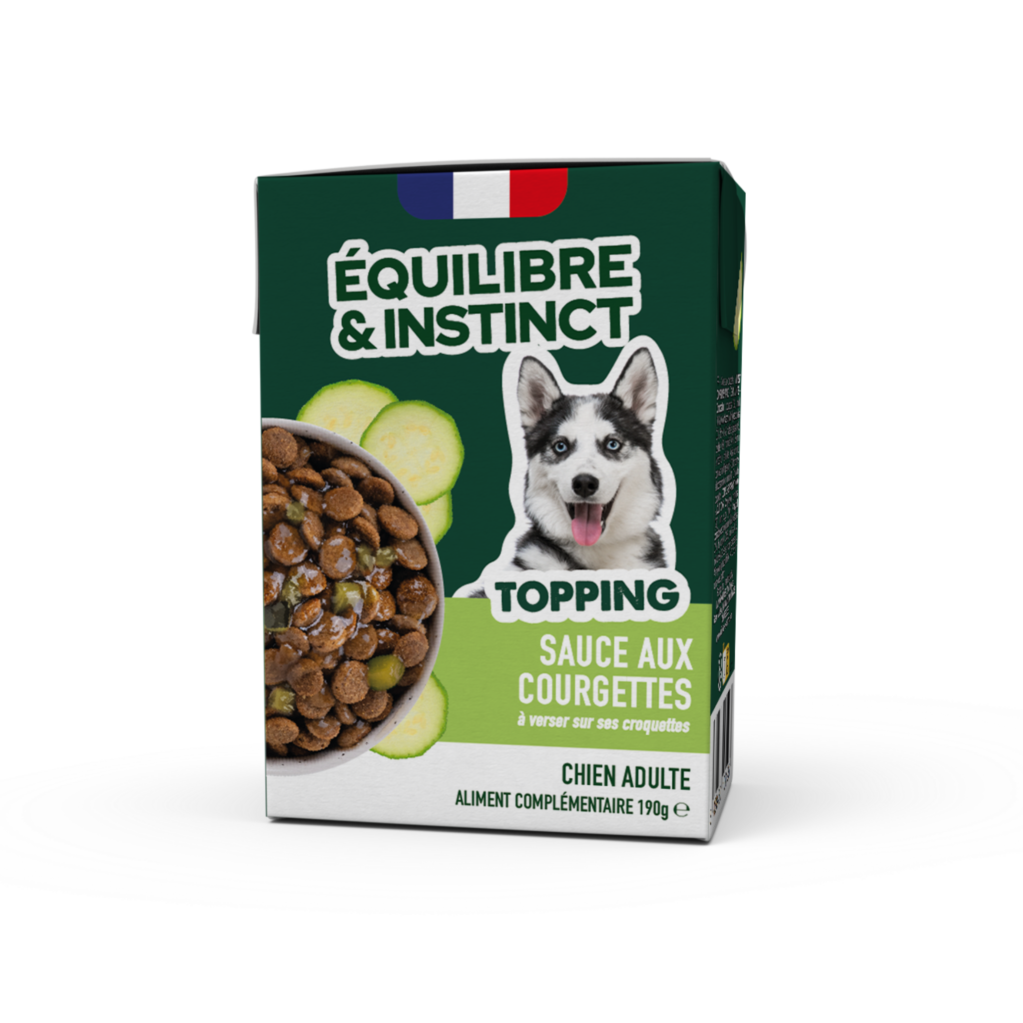 briquetopperchien-sauceauxcourgettes190g