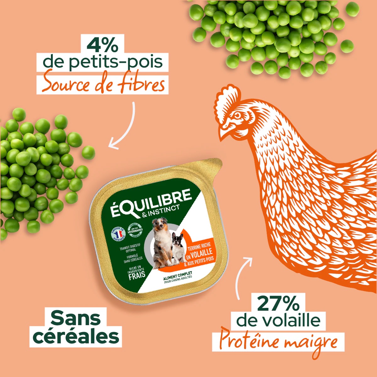 Pateericheenvolaillepourchien