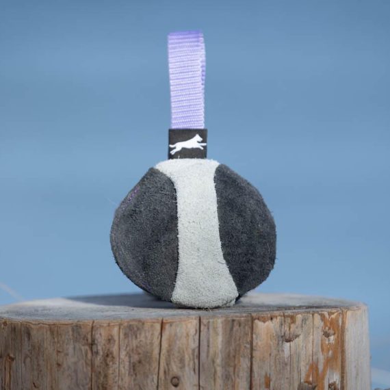 Chewie-suede-ball-for-dog-training-lilac-570x570
