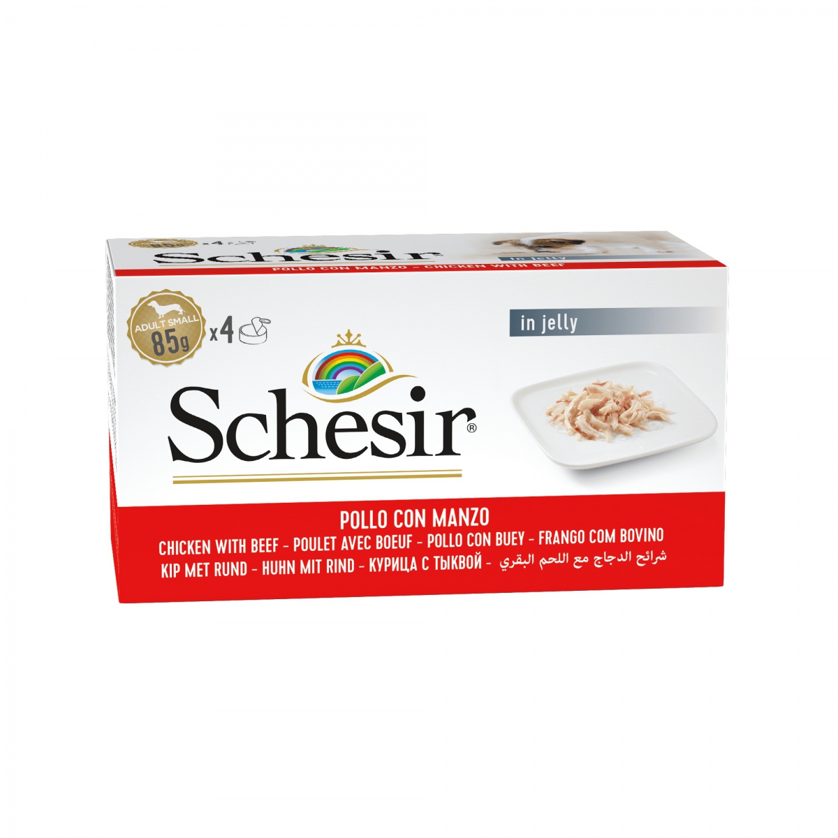schesir-4x85g-poulet-boeuf-chien-en-gelee--0