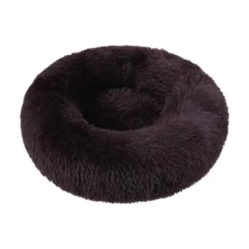[56056-008] Corbeille ronde moelleuse chocolat (Taille 60) - Wouapy