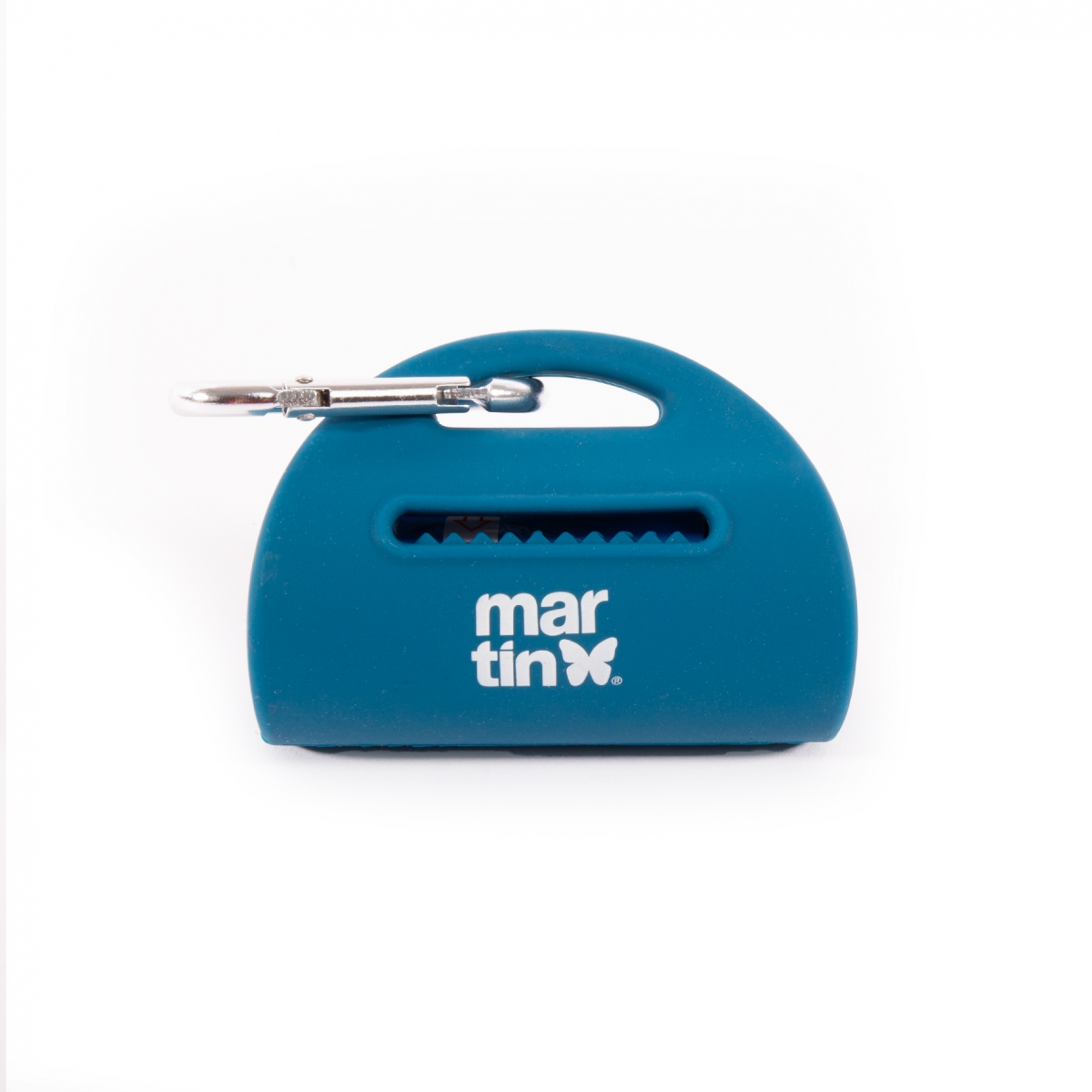 distributeur-sacs-a-crottes-en-silicone-bleu