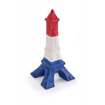 jouet-pour-chien-tour-eiffel-tricolore