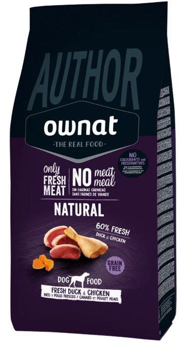 Natural autor fresh duck &amp; chicken