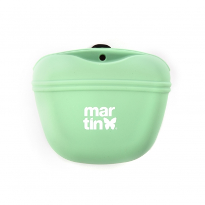 pochette-a-friandises-silicone-pour-chien-vert