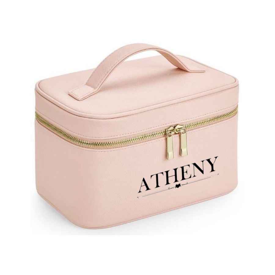 Trousse-de-toilette-simili-cuir-Vanity-rigide-grand-format-Pochette-beaute-pas-cher