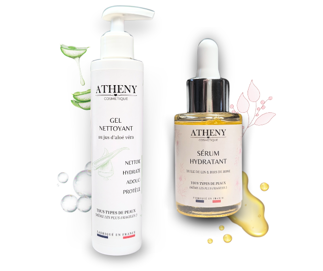 Routine visage éclat - Option Gel nettoyant + Serum