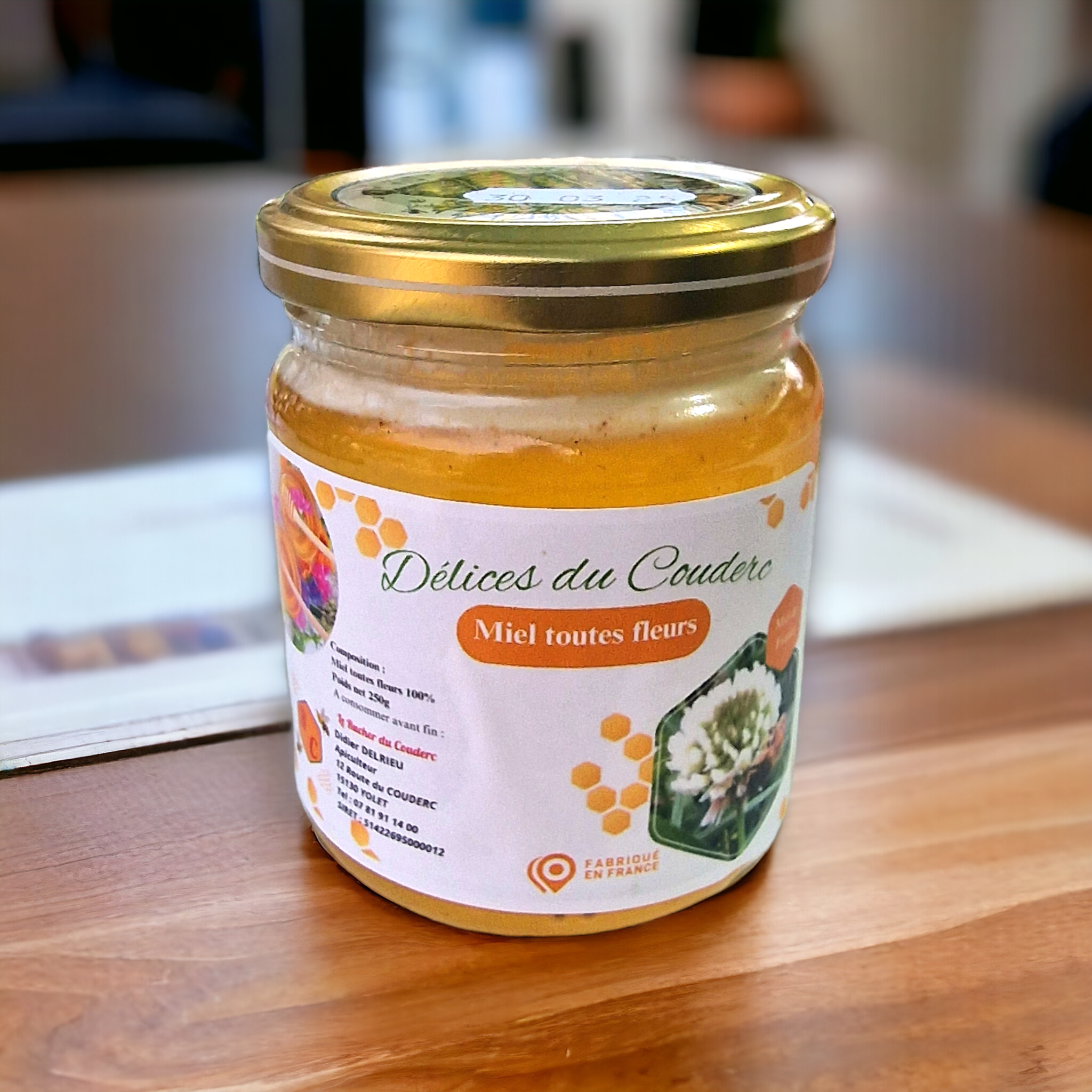 Miel toutes fleurs 250g