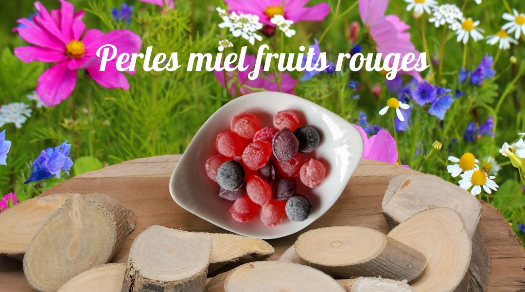 Perles Miel Fruits Rouges