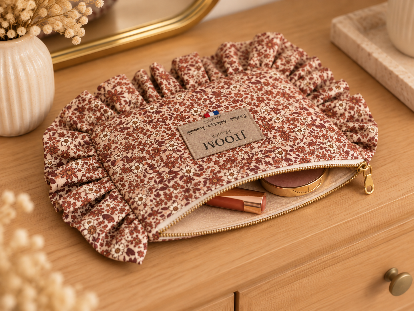 Trousse florale à étiquette inversée