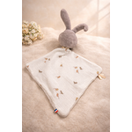 Couverture douce avec tête de lapin