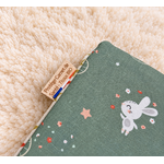 Protège carnet de santé fleuri