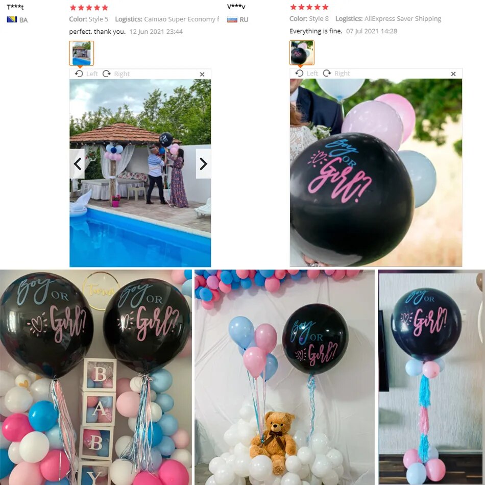 1-Set-Giant-Boy-Or-Girl-Gender-Reveal-Black-Latex-Balloon-Baby-Shower-Confetti-Ballons-Birthday