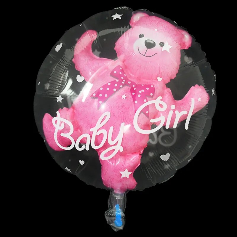 4D-Transparent-Baby-Shower-Boy-Girl-Bear-Bubble-Ball-Kids-1st-Birthday-Party-Blue-Pink-Helium