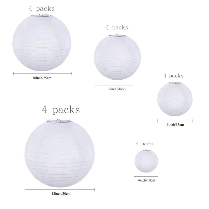 20-Pack-Chinese-Papier-Lampion-Paper-Lantern-4-6-8-10-12-Hanging-Lanterns-Ball-Wedding