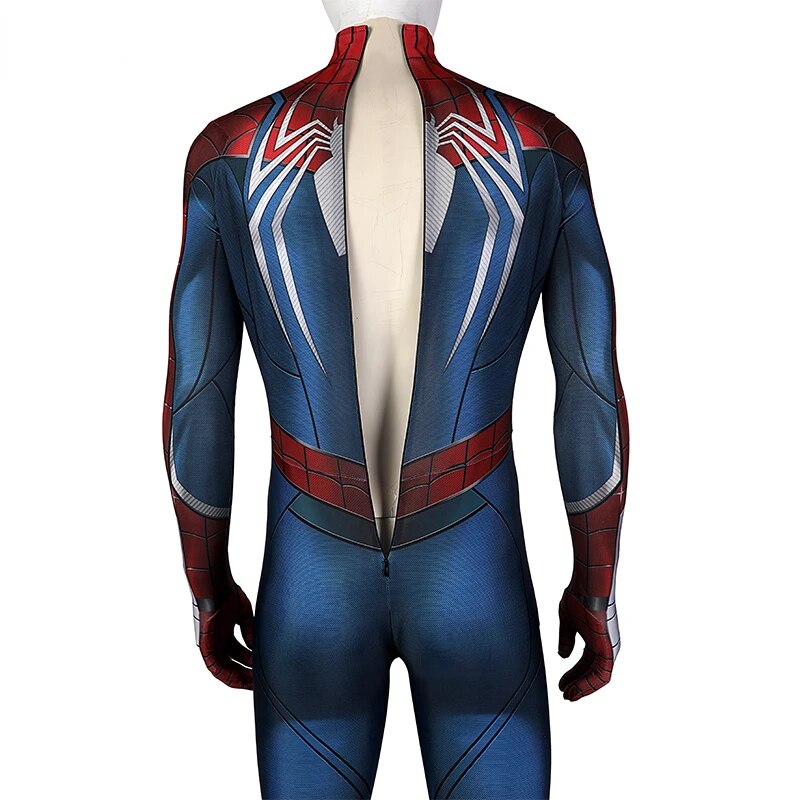 Movie-Deguisement-PS5-2-Cosplay-Peter-Parker-Cosplay-Costume-Adult-Man-Zentai-Suit-Halloween-Ccomic-Con