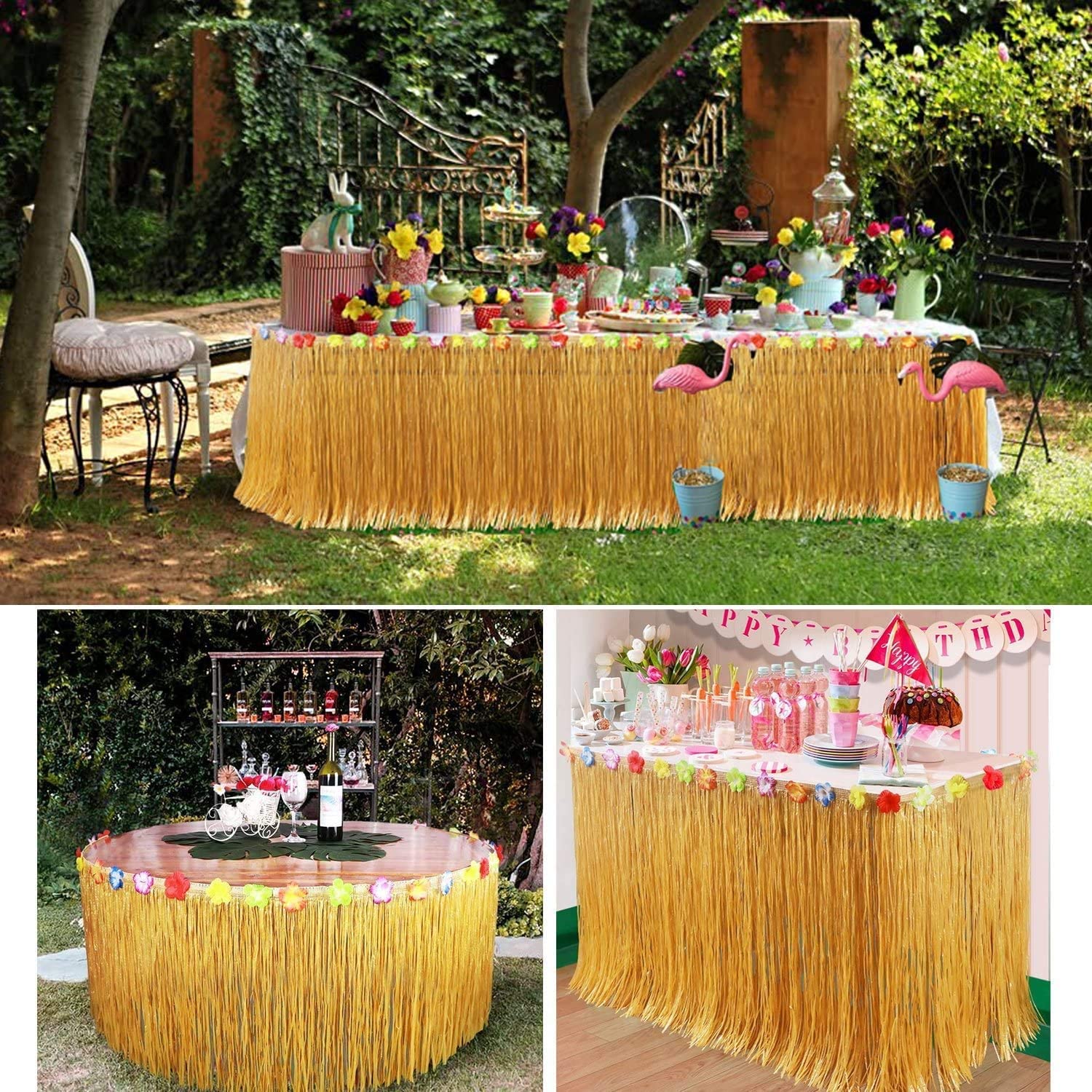 2-Sizes-Straw-Color-Luau-Grass-Table-Skirt-Straw-Hawaiian-Summer-Theme-Party-Supplies-for-Tropical